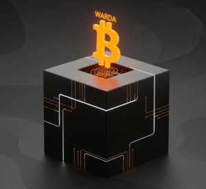 Concept de NFT productif générant un rendement en Bitcoin.