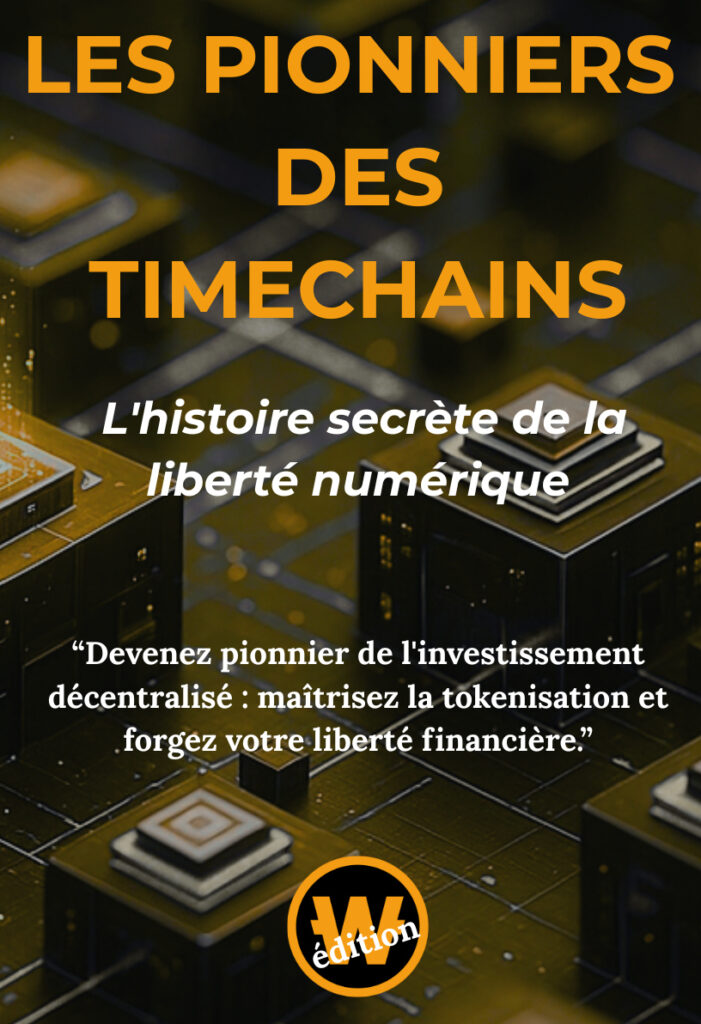 Couverture du livre "Les Pionniers des Timechains" de Sébastien Legrand.